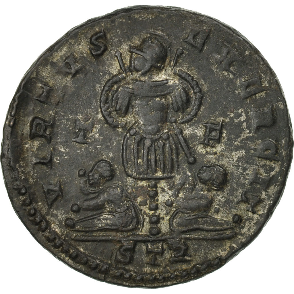 Coin, Licinius II, Follis, Trier, MS(63), Bronze, RIC:287