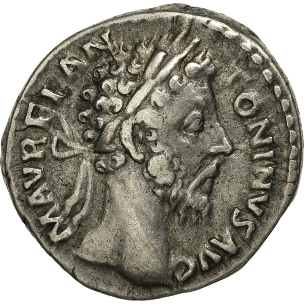Marcus Aurelius, Denarius, Rome, SS, Silber, RIC:403