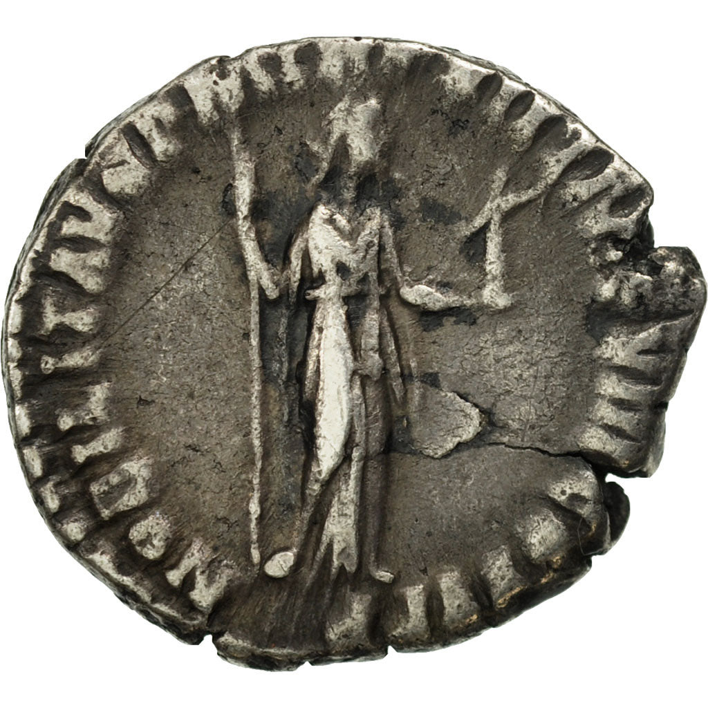 Coin, Commodus, Denarius, Rome, EF(40-45), Silver, RIC:403