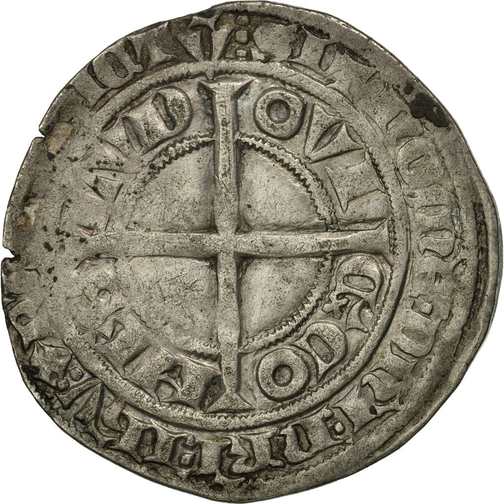 Moneta, Francia, Flanders, Louis II, Gros, BB, Argento, Boudeau:2230