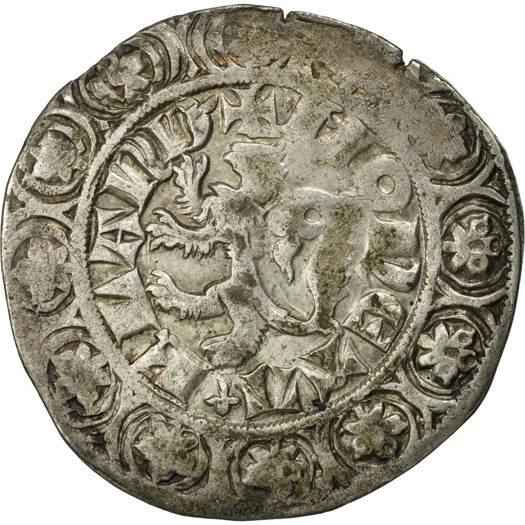Moneta, Francia, Flanders, Louis II, Gros, BB, Argento, Boudeau:2230