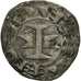 Coin, France, Languedoc, Anonymous, Denarius, AU(50-53), Billon, Boudeau:753