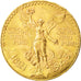 Mexico, 50 Pesos, 1943, Mexico City, MS(60-62), Gold, KM:482