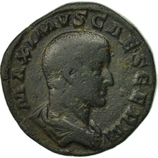 Maximus Caesar, Sestertius, Rome, VF(20-25), Bronze, RIC:13
