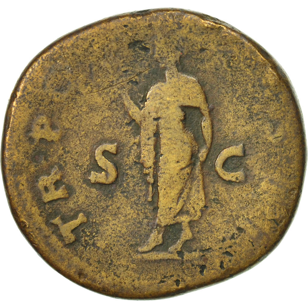 Aelius, Sesterzio, Rome, MB, Bronzo, RIC:1055