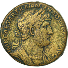 Hadrian, Sesterz, Rome, S+, Bronze, RIC:614a