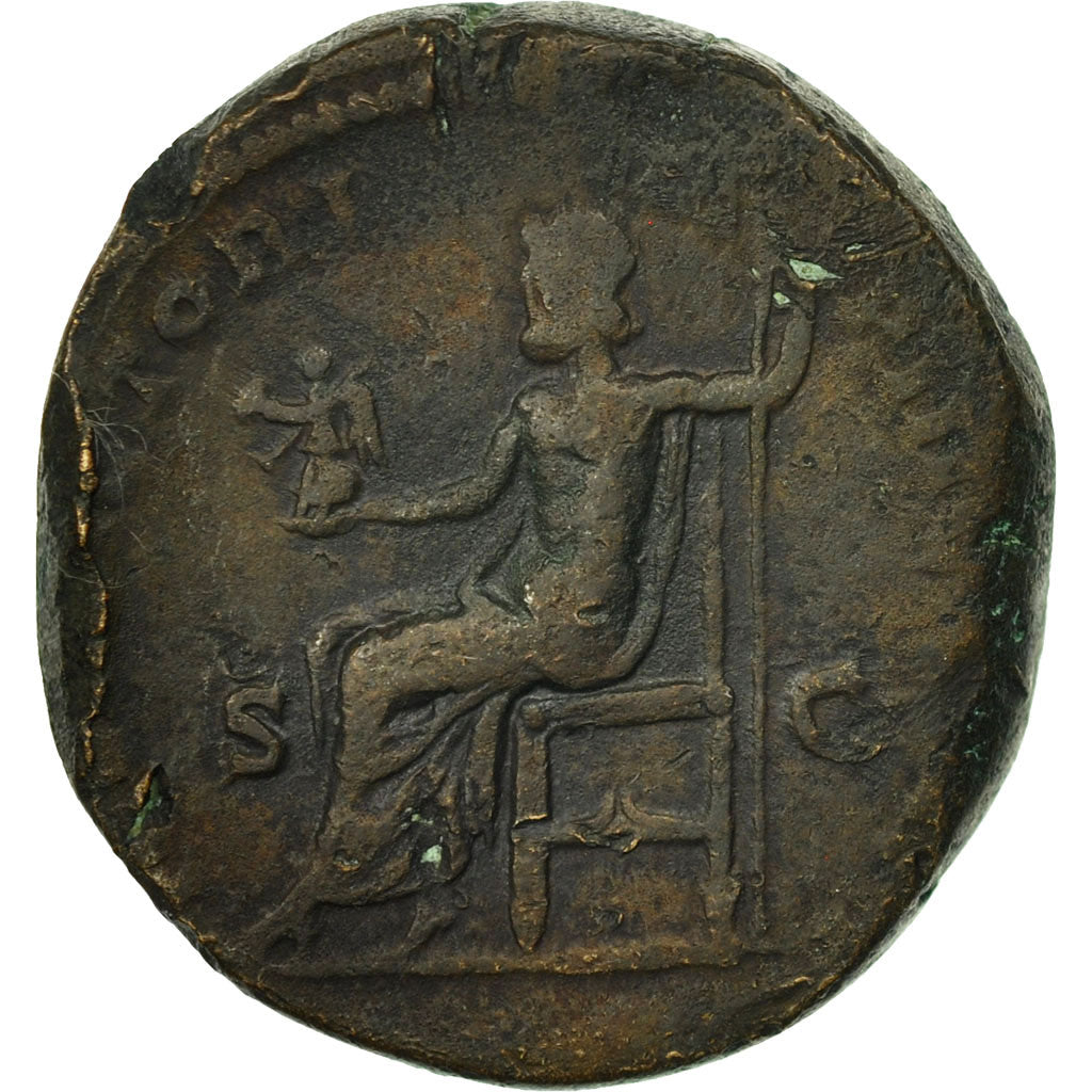 Commodus, Sestertius, Rome, VF(30-35), Bronze, RIC:291