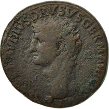 Moneda, Nero Claudius Drusus, Sestercio, Rome, BC+, Bronce, RIC:93