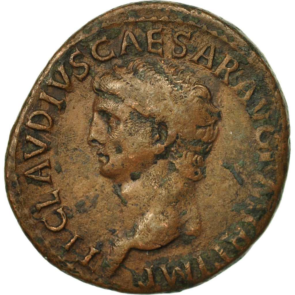 Claudius, As, Rome, VF(30-35), Bronze, RIC:95
