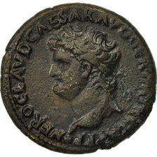 Nero, Dupondius, Lyons, SS, Bronze, RIC:446
