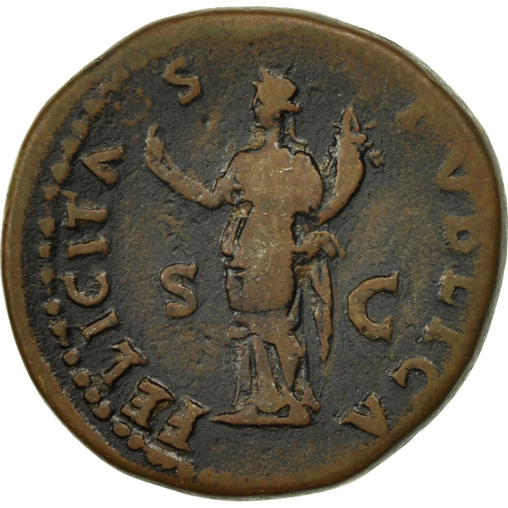 Monnaie, Titus, Dupondius, Rome, TB+, Bronze, RIC:742