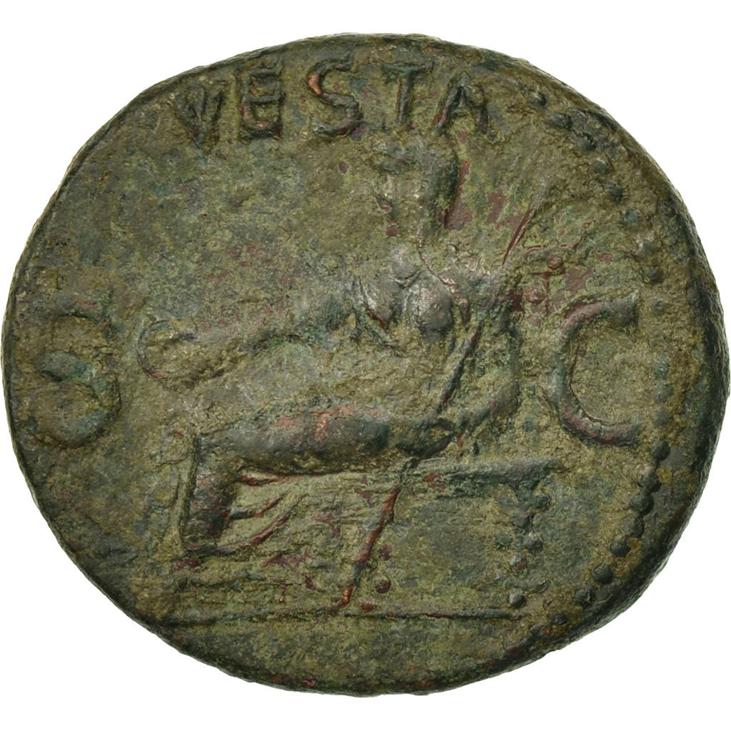 Caligula, As, Rome, EF(40-45), Bronze, RIC:38