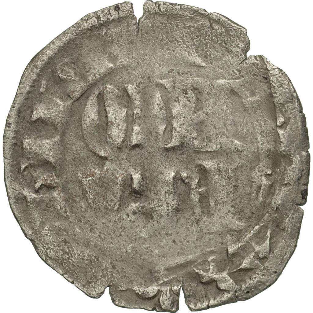 Coin, France, Philippe VI, Double Parisis, VF(30-35), Billon, Duplessy:269