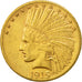 United States, Indian Head, $10, 1915, Philadelphia, AU(55-58), Gold, KM:130