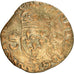 Coin, France, Henri II, Douzain aux croissants, 1551, Marseille, VF(20-25)