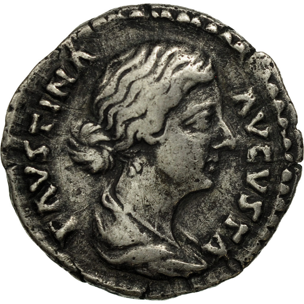 Faustina II, Denarius, Rome, BB, Argento, RIC:686