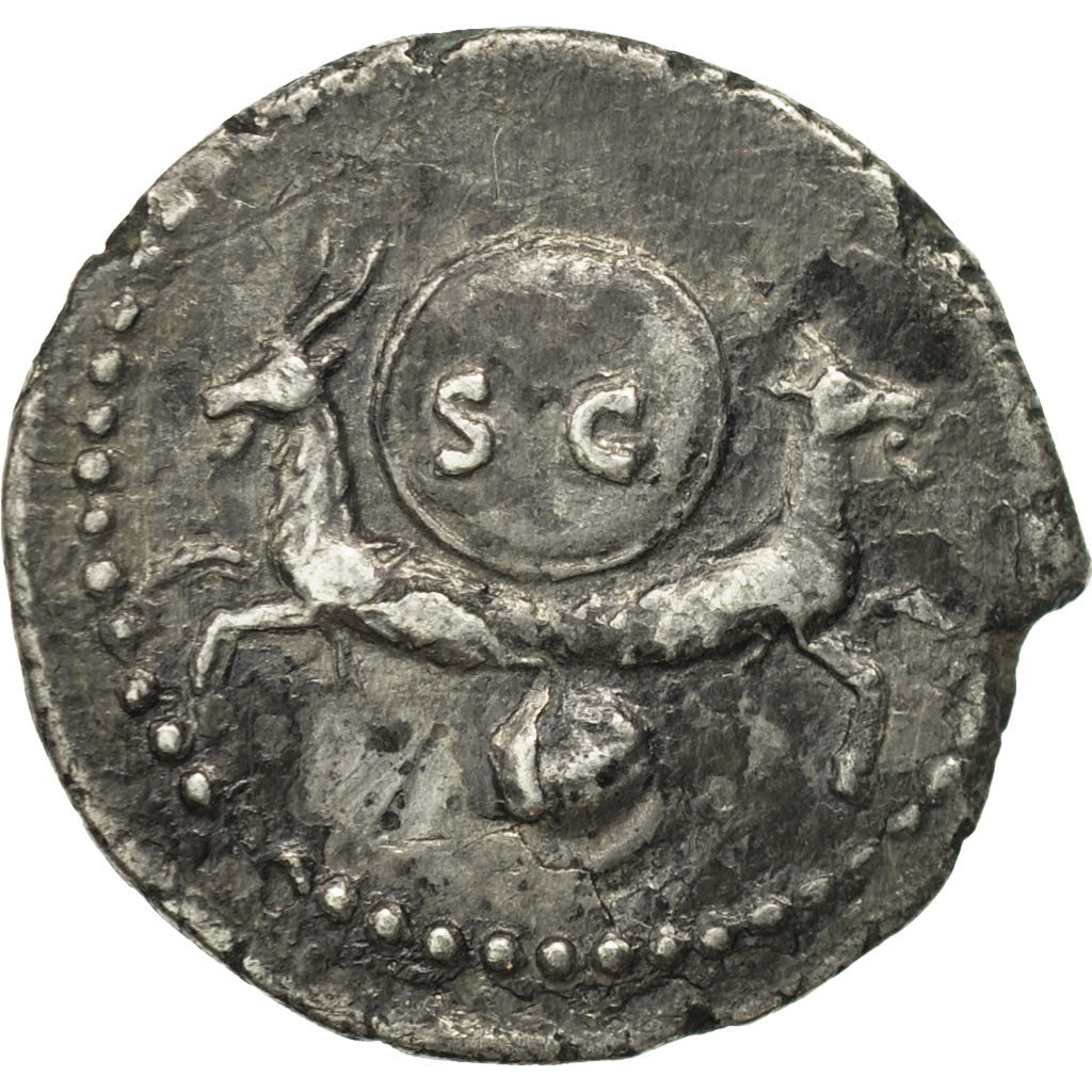 Divus Vespasian, Denarius, Rome, EF(40-45), Silver, RIC:357
