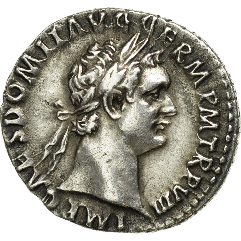 Münze, Domitian, Denarius, Rome, SS+, Silber, RIC:596