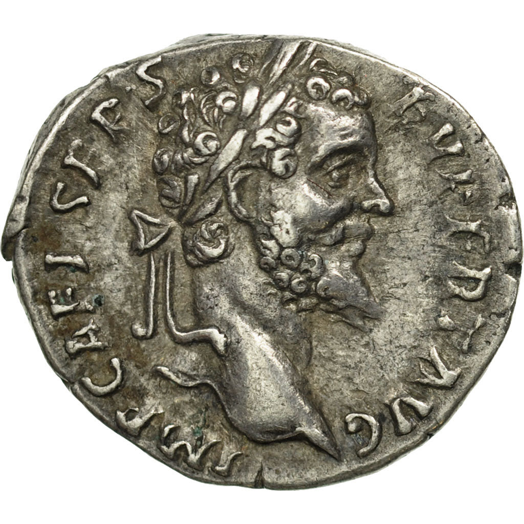 Moneta, Septimius Severus, Denarius, Rome, BB+, Argento, RIC:24
