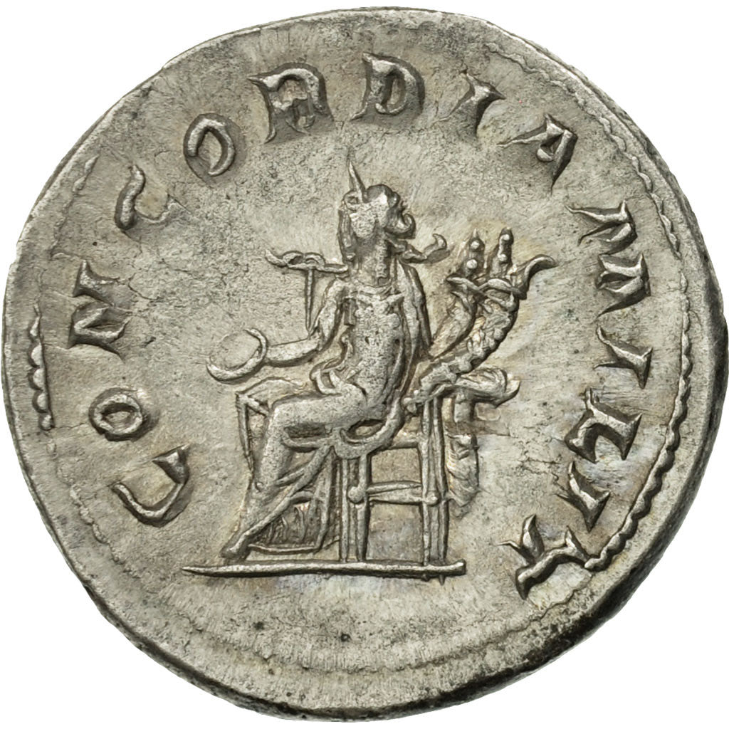 Coin, Gordian III, Antoninianus, Rome, EF(40-45), Billon, RIC:65