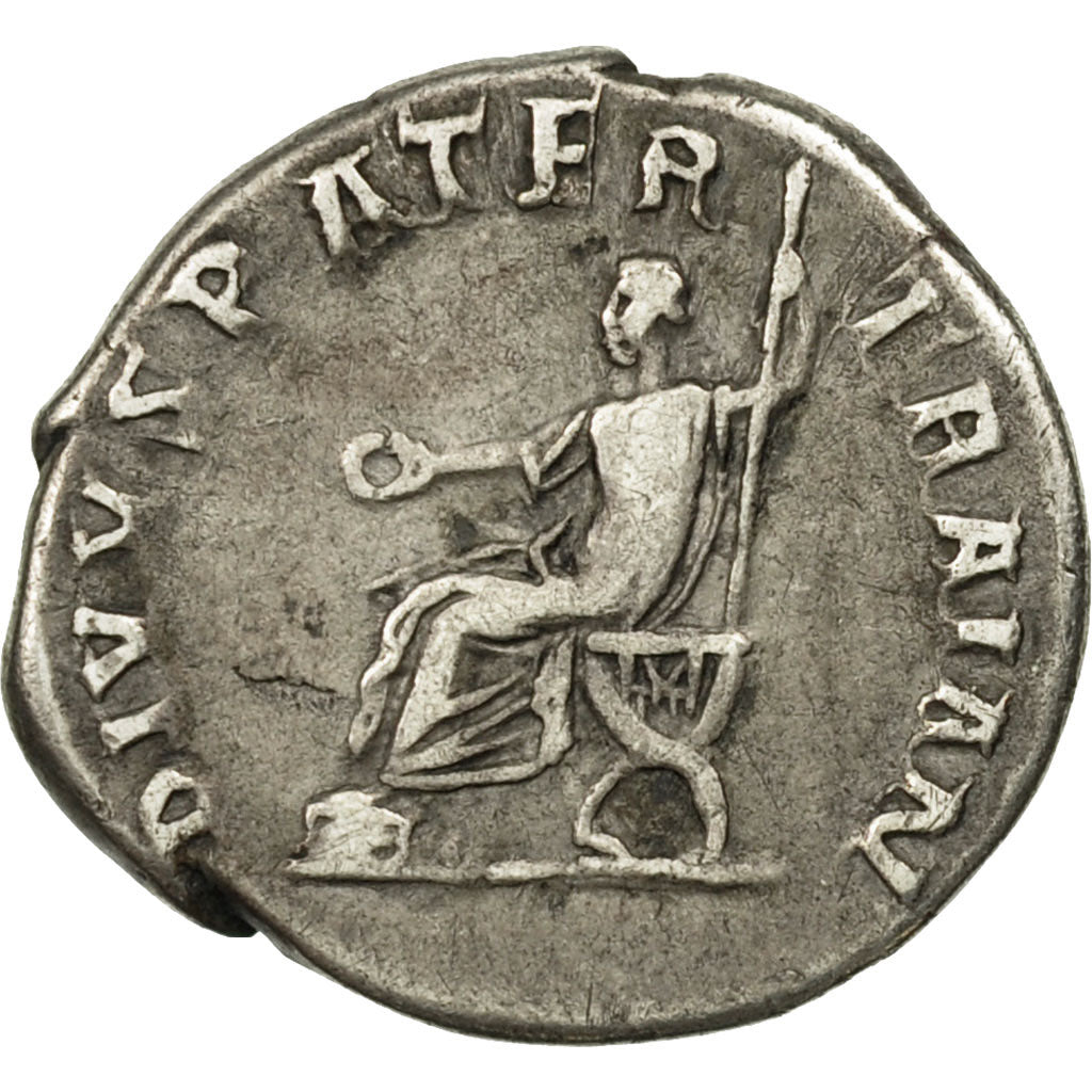 Trajan, Denarius, Rome, EF(40-45), Silver, RIC:252