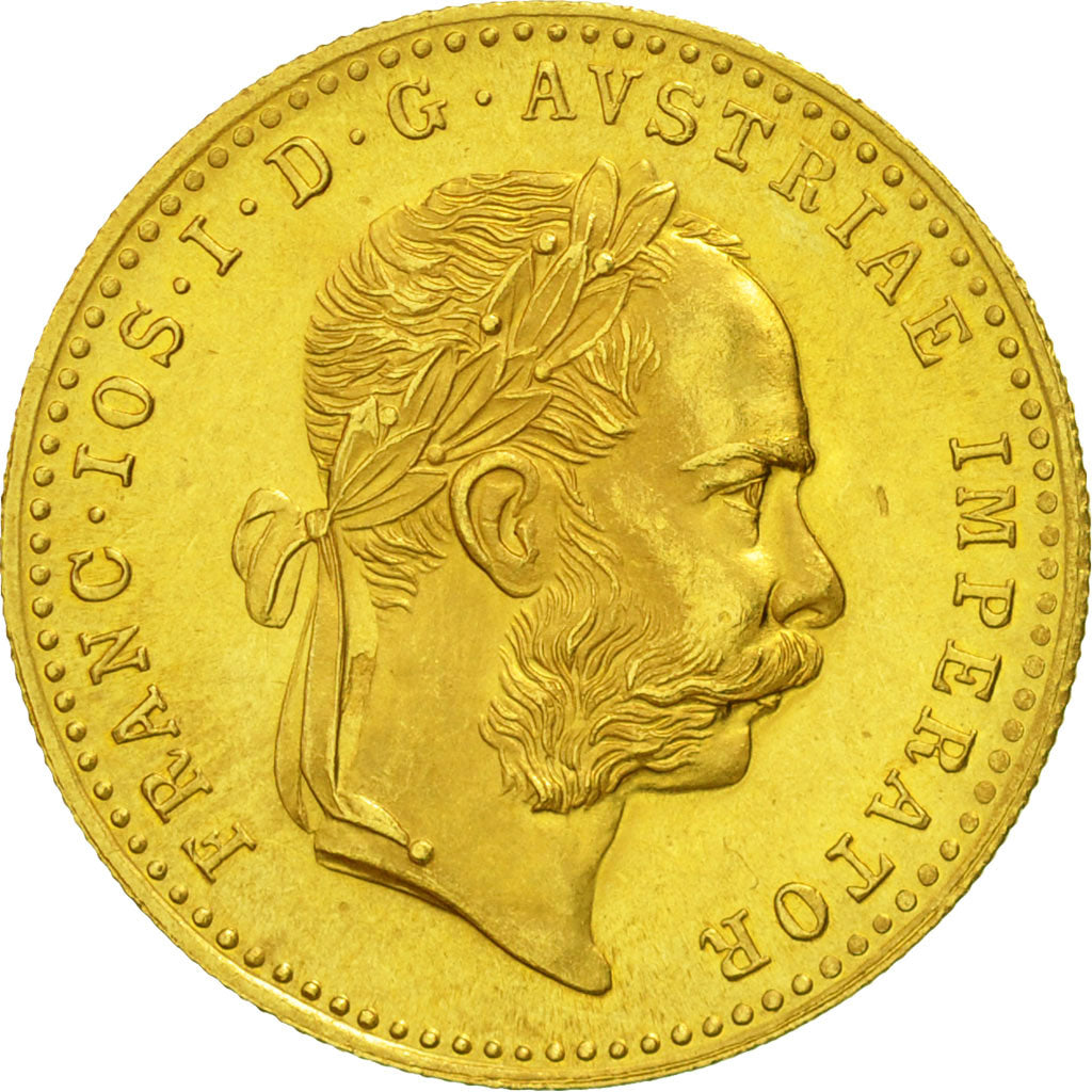 Coin, Austria, Franz Joseph I, Ducat, 1915, MS(65-70), Gold, KM:2267
