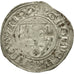 Münze, Frankreich, Charles VI, Blanc Guénar, Saint-Pourçain, SS, Billon
