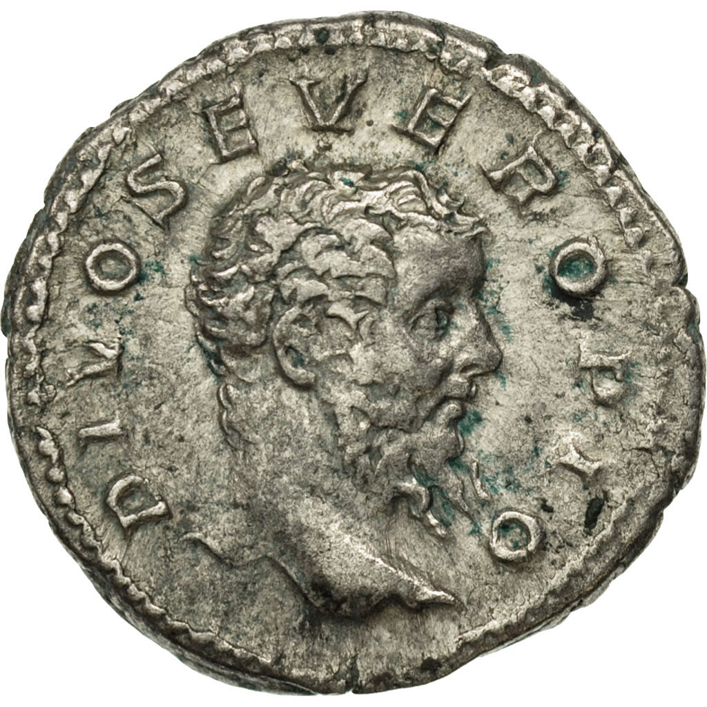 Septimius Severus, Denarius, Rome, AU(50-53), Silver, RIC:191C