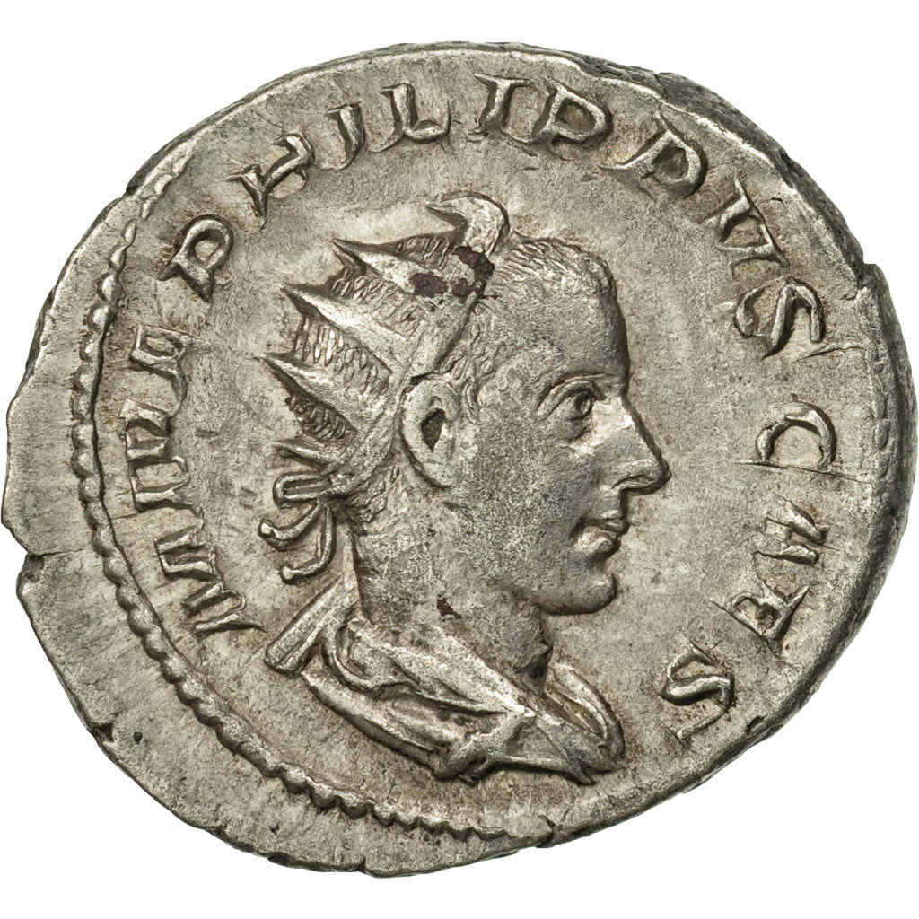 Moneta, Philip II, Antoninianus, Rome, BB, Biglione, RIC:215