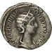 Coin, Orbiana, Denarius, Rome, EF(40-45), Silver, RIC:319