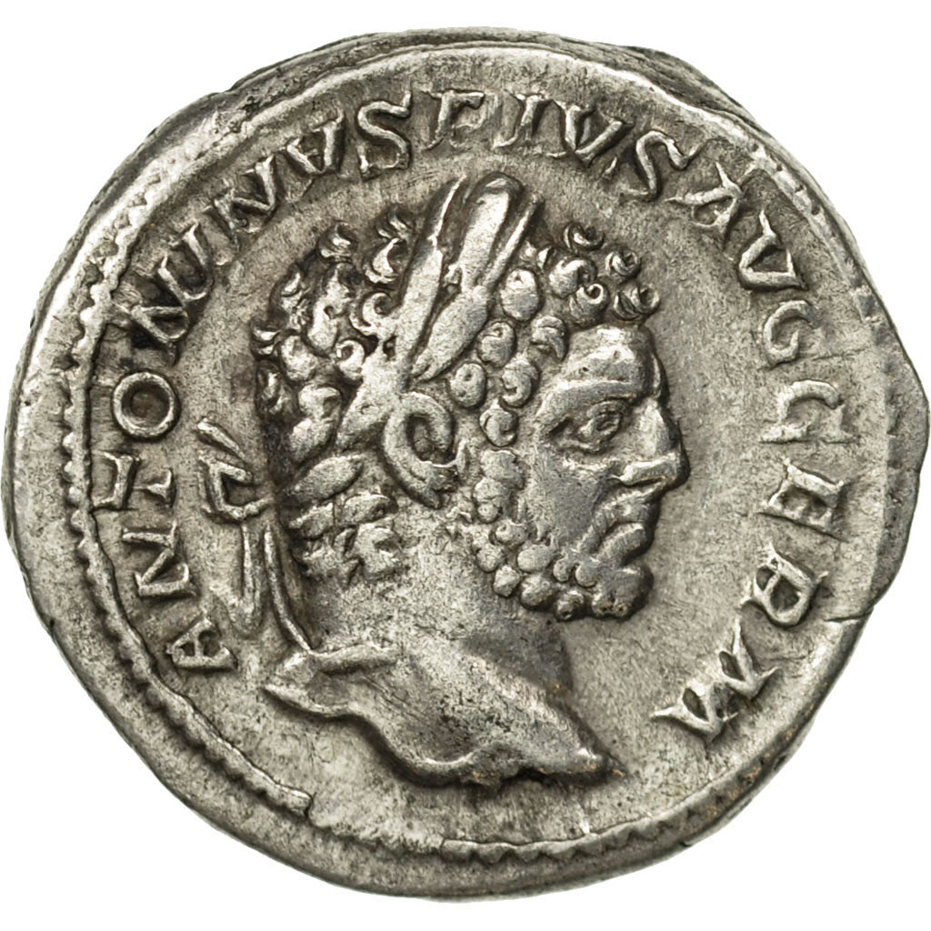 Caracalla, Denarius, Rome, SS+, Silber, RIC:206c