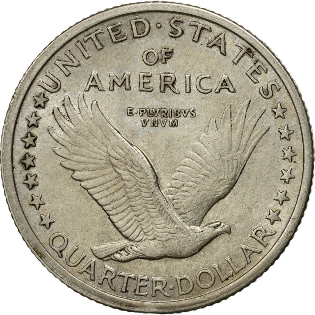 Coin, United States, Standing Liberty Quarter, Quarter, 1917, U.S. Mint