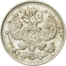 Coin, Russia, Nicholas II, 20 Kopeks, 1914, St. Petersburg, MS(64), Silver