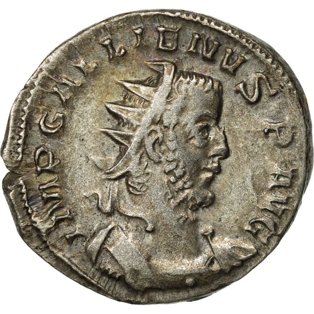 Coin, Gallienus, Antoninianus, Cologne, AU(50-53), Billon, RIC:21