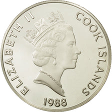 Coin, Cook Islands, Elizabeth II, 50 Dollars, 1988, Franklin Mint, USA