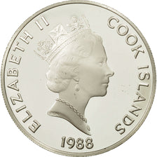 Cook Islands, Elizabeth II, 50 Dollars, 1988, Ferdinand Magellan, MS(65-70)