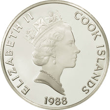 Islas Cook, Elizabeth II, 50 Dollars, 1988, Stanley & Livingstone, FDC, KM:61