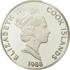 Cook Islands, Elizabeth II, 50 Dollars, 1988, Alexander the Great, MS(65-70)