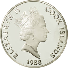 Coin, Cook Islands, Elizabeth II, 50 Dollars, 1988, Franklin Mint, USA