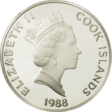 Cook Islands, Elizabeth II, 50 Dollars, 1988, Marco Polo, MS(65-70)