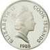 Cookinseln, Elizabeth II, 50 Dollars, 1988, Lewis & Clark, STGL, Silber