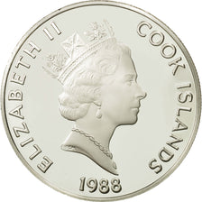 Coin, Cook Islands, Elizabeth II, 50 Dollars, 1988, Franklin Mint, USA