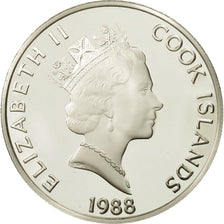 Cook Islands, Elizabeth II, 50 Dollars, 1988, Roald Amundsen, MS(65-70)