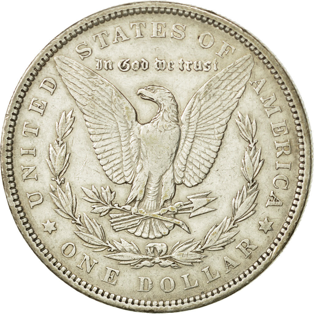 United States, Morgan Dollar, 1884, Philadelphia, EF(40-45), Silver, KM:110