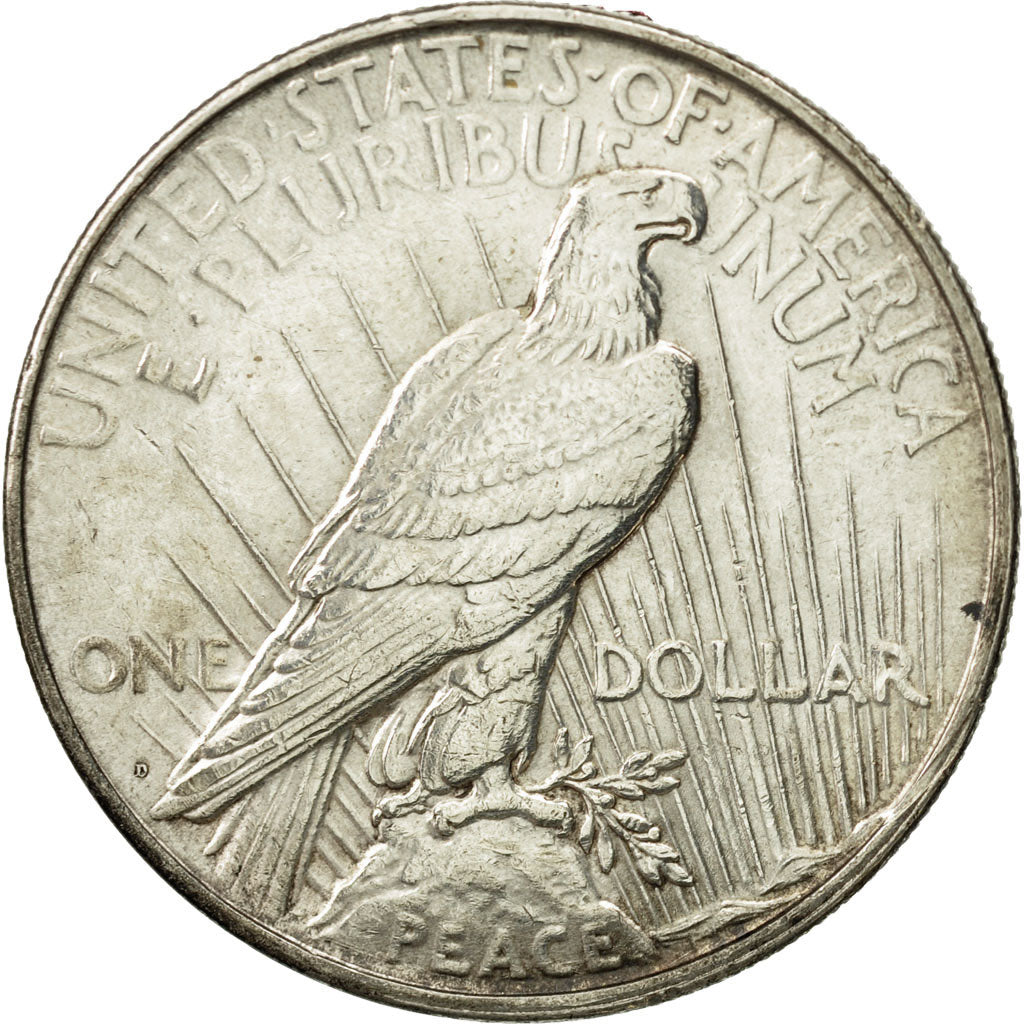 Coin, United States, Peace Dollar, Dollar, 1923, U.S. Mint, Denver, AU(55-58)