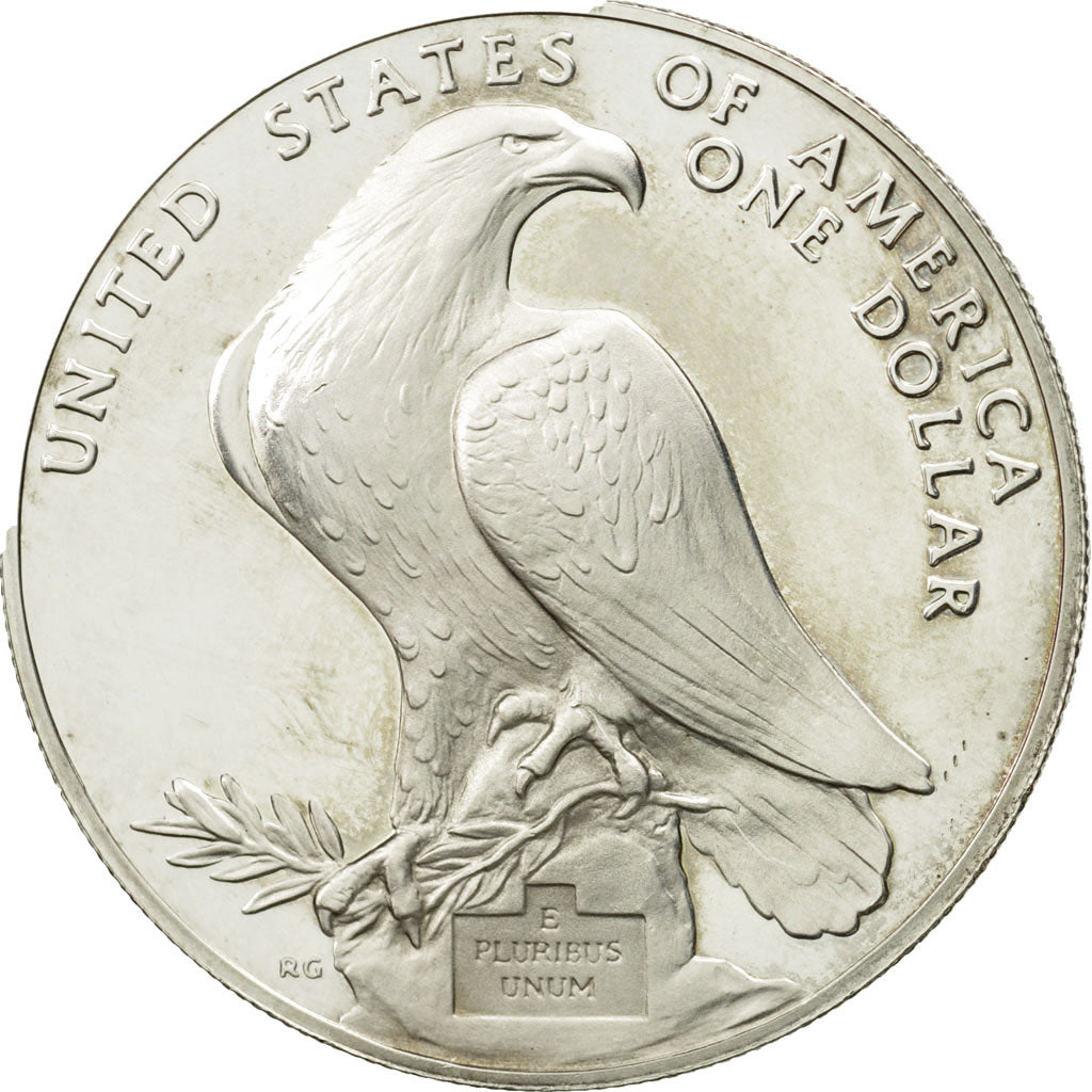Coin, United States, Dollar, 1984, U.S. Mint, San Francisco, MS(60-62), Silver