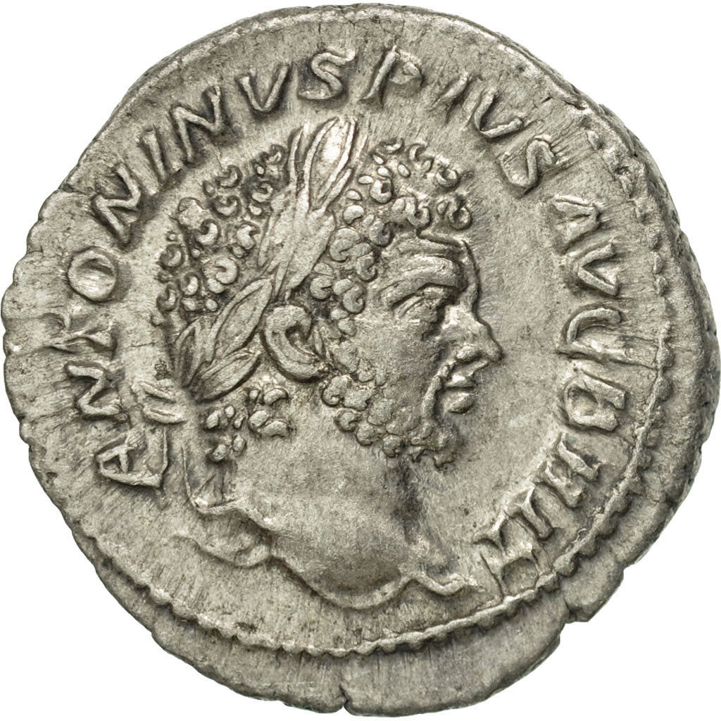 Caracalla, Denarius, Rome, SPL-, Argento, RIC:206a