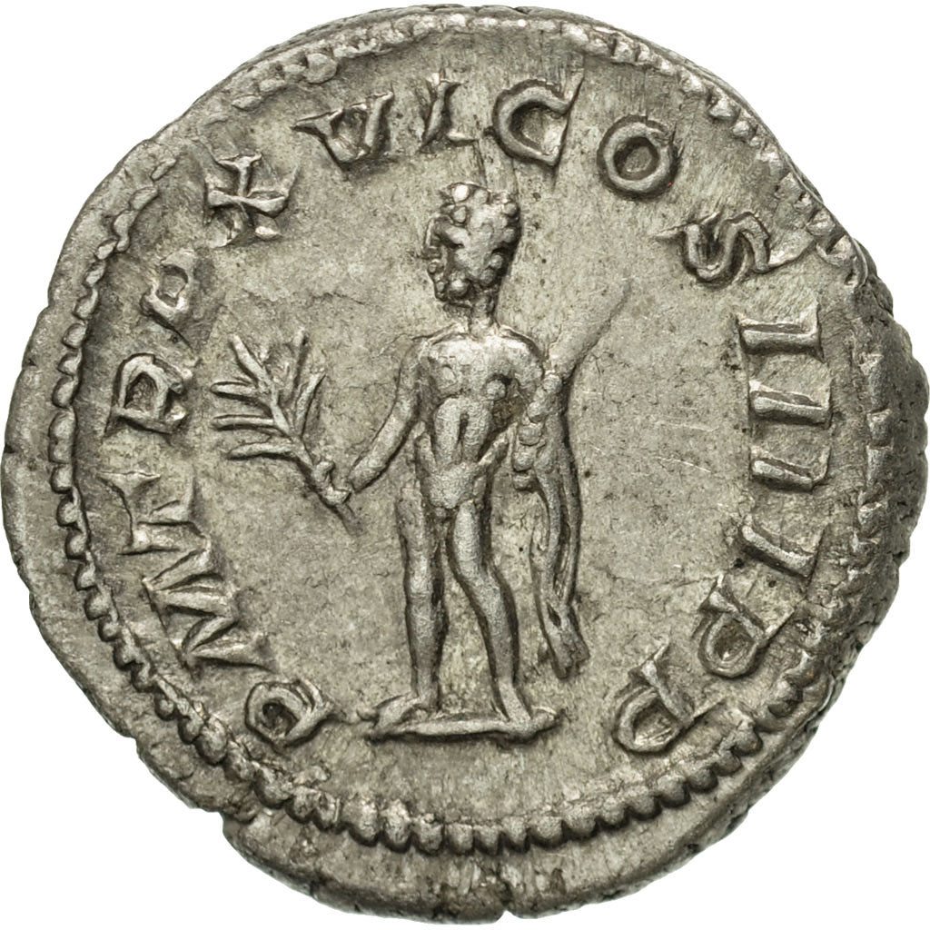 Caracalla, Denarius, Rome, SPL-, Argento, RIC:206a