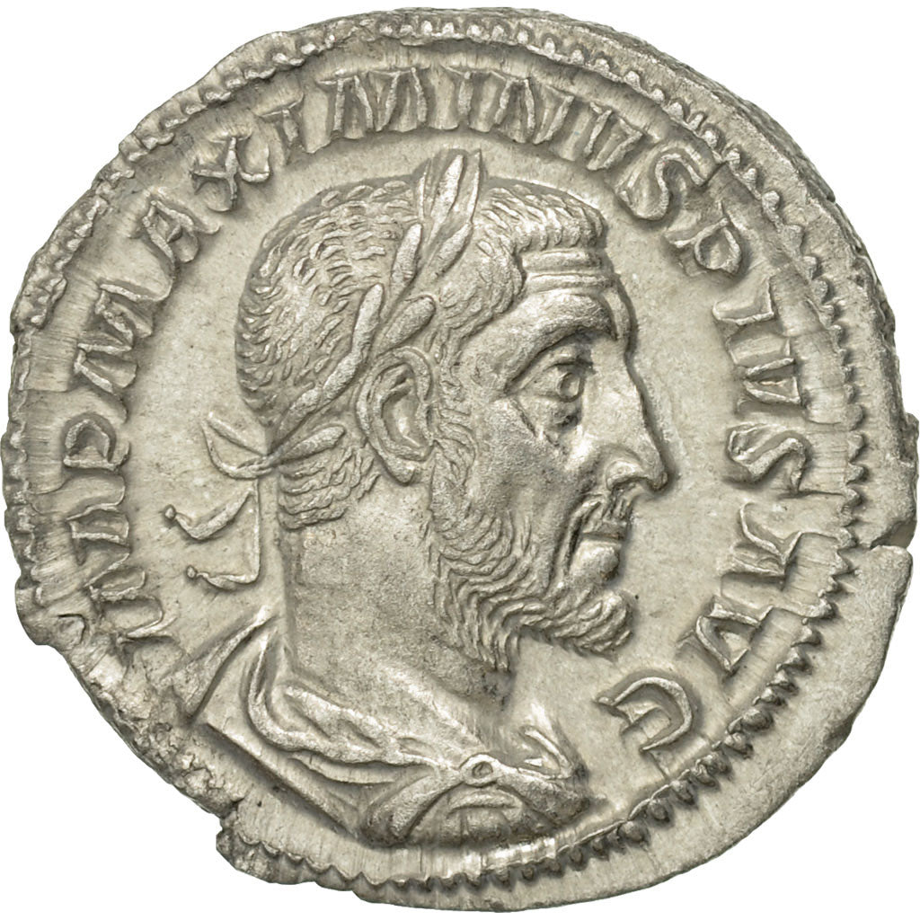 Maximinus I Thrax, Denarius, Rome, AU(55-58), Silver, RIC:1