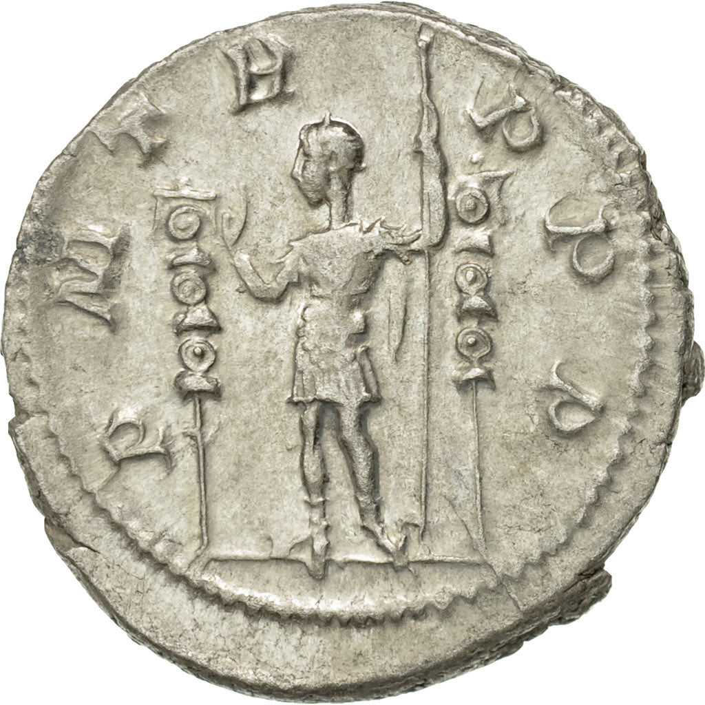 Maximinus I Thrax, Denarius, Rome, AU(55-58), Silver, RIC:1